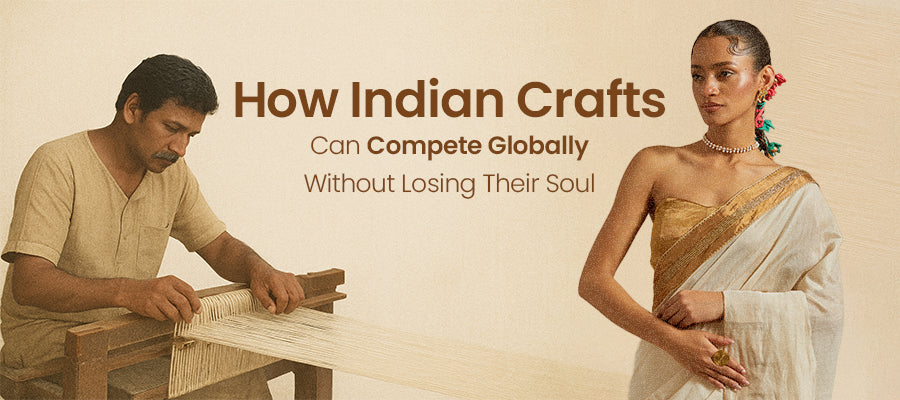 How Indian Crafts Can Compete Globally Without Losing Their Soul