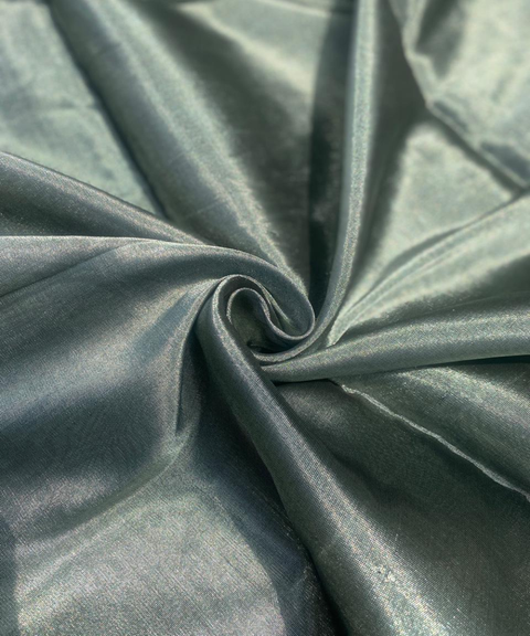 Handwoven Grey Zari Fabric