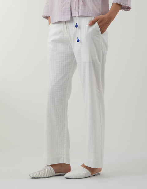 Premium Lavender Cotton Wrap Shirt Set – Vinusto Office Wear 2025

