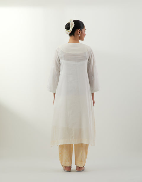 Handcraft Chikankari Line Kurta Set – Vinusto Office Wear Collection 2025


