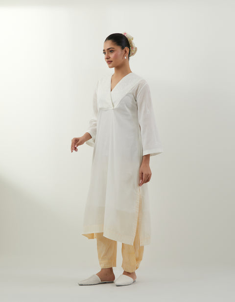 Premium Chikankari Line Kurta Set – Vinusto Office Wear Collection 2025

