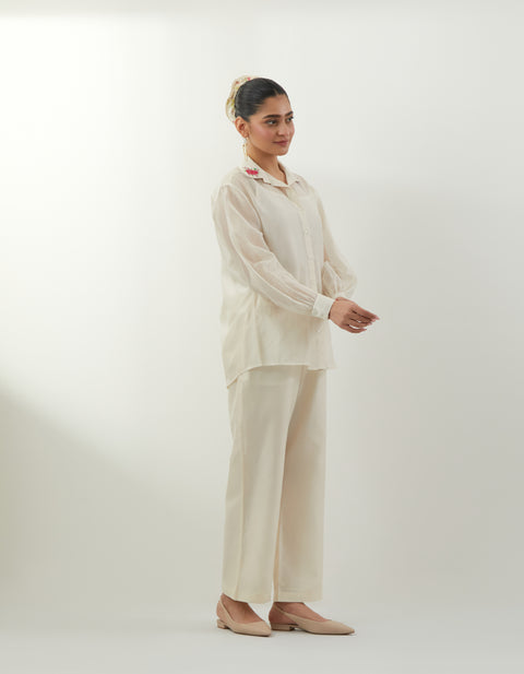 Order Embroidered Chanderi Shirt Set – Vinusto Office Wear 2025

