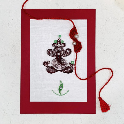 Palaash Crochet Handcrafted Rakhi