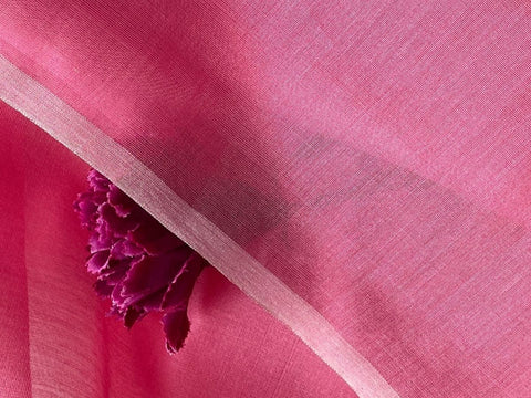 Shop Handwoven Chanderi Fabric In Aqua Greenat Best Price online - By Vinusto