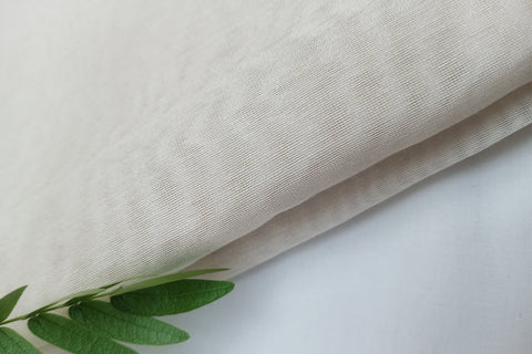 Shop Chanderi Handloom Fabric In Off Whiteat Best Price online - By Vinusto