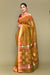 Caramel Yellow Handloom Silk Saree with Jacquard Border