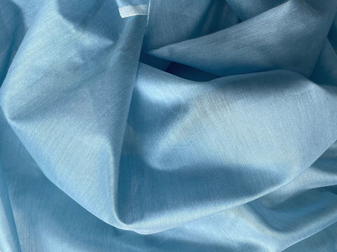 Shop Chanderi Fabric In Light Blueat Best Price online - By Vinusto