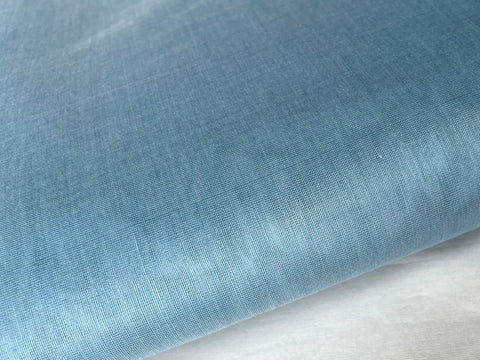Pure- Luxury Chanderi Fabric In Light Blue - By Vinusto