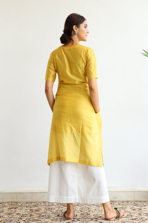 Customize  A- Line Chanderi