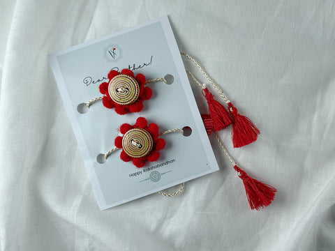 Vinusto- 'Surajmukhi' Bhai Rakhi (Set of 2)