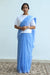 Chanderi Saree in  Pale Blue