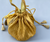 Handcrafted Yellow Zari Potli Bag