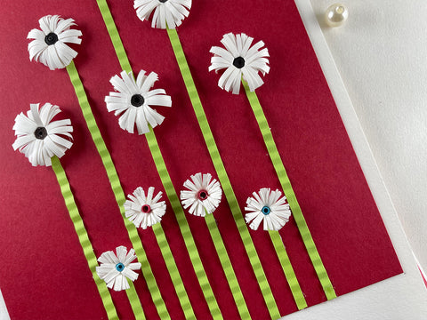 Bunch of Daffodils on the Card