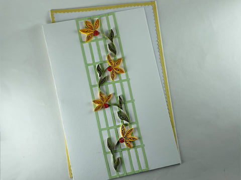 Flowering Vines on the Card