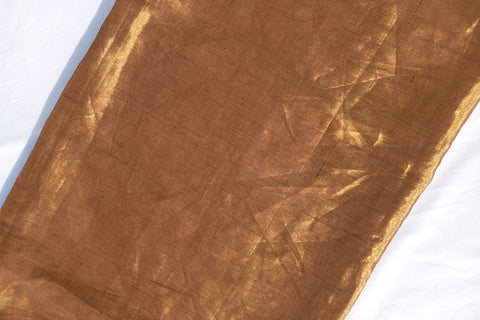 Handwoven Gold Zari fabric