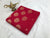 Chanderi Hand Loom Mercerised Silk Saree in Red