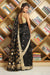 Chanderi Hand Loom Silk Saree in Black