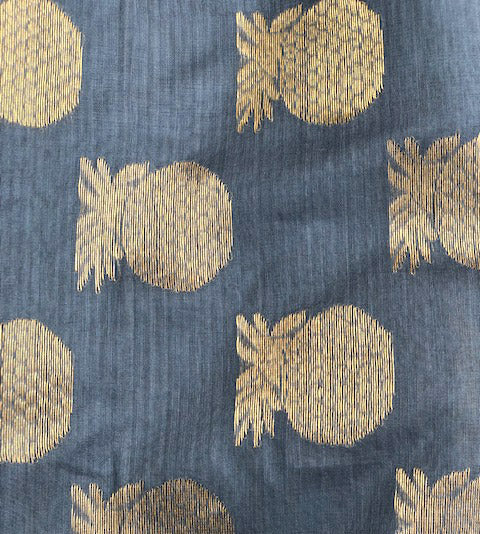 Order Chanderi Mercerized Silk Saree in Grey | Elegant Handloom Sarees

