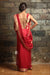 Chanderi Hand Loom Mercerized Silk in Red