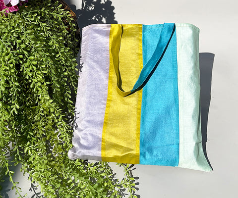 Multicolored Tote Bag